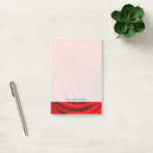 Foto van Red Rose Background Post-it® Notes (Kantoor)