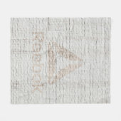 Foto van Reebok op de muur Fleece Deken (Voorkant (Horizontaal))
