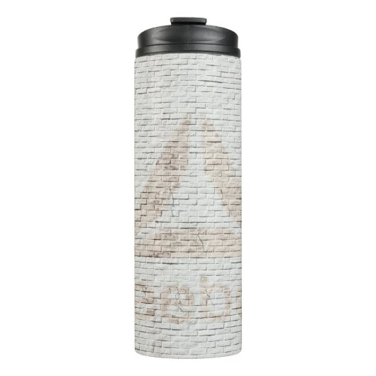 Foto van Reebok op de muur Thermosbeker (Voorkant)