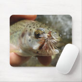 Foto van regenboogforel muismat (Met muis)
