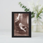 foto van  risque meisje briefkaart (Staand voorkant)