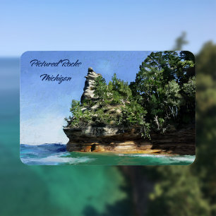 Foto van Rocks in Michigan Magneet