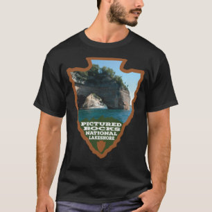 Foto van Rocks National Lakeshore Arrowhead T-shirt