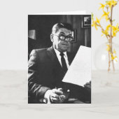 Foto van Ronald Reagan Kaart (Gele Bloem)