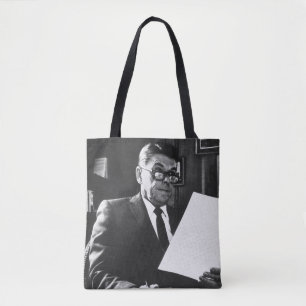 Foto van Ronald Reagan Tote Bag