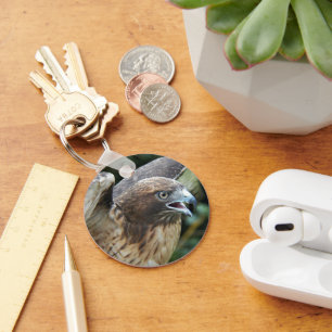 Foto van Roodstaartbuizerd Roofvogel Sleutelhanger