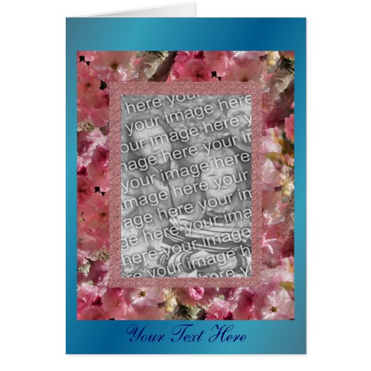 Foto van roze lentesbloem (Voorkant)