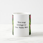 Foto van roze rozen koffiemok (Center)