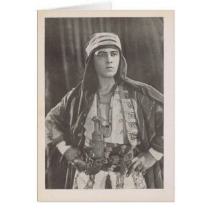  foto van Rudolph Valentino