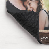 Foto van Rustic Best Pap Ever Birthday Muismat (Hoek)