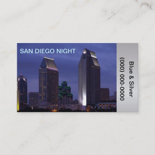Foto van San Diego Visitekaartje (Voorkant)