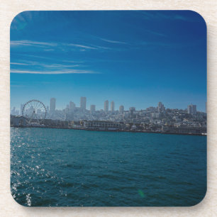 Foto van San Francisco Pier 39 Waterfront Bier Onderzetter