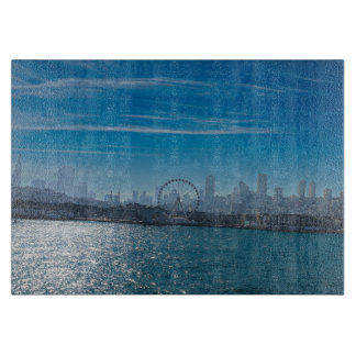 Foto van San Francisco Pier 39 Waterfront Snijplank