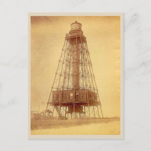  foto van Sand Key Lighthouse Florida Briefkaart (Voorkant)