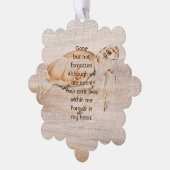 Foto van Sandy Beach Zee Turtle Ornament Kaart (Links)