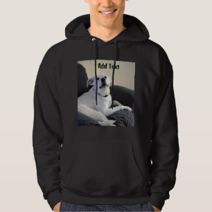 Foto van Schattige Talking Dog Tekst toevoegen Ber Hoodie