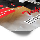 Foto van senioren marcherende band op de middelbar poster (Hoek)