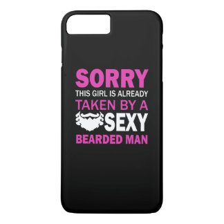 Foto van Sexy Beared Man iPhone 8 Plus / 7 Plus Hoesje