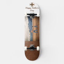 Foto van Snow Mountain Father's Day Skateboard