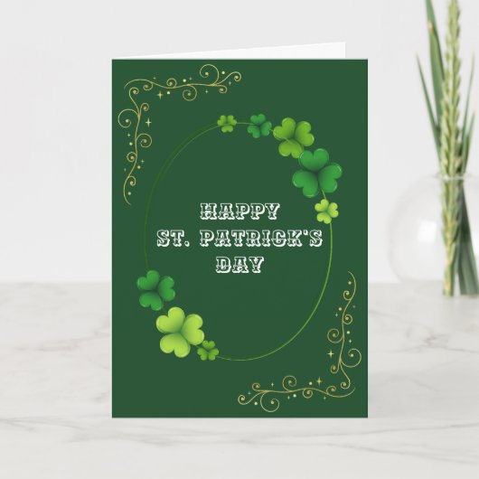 Foto van St. Patrick's Day Kaart (Voorkant)