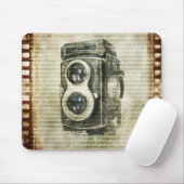 foto van steampunk camera fotografie muismat (Met muis)