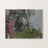  foto van stoomtrein legpuzzel (Horizontaal)