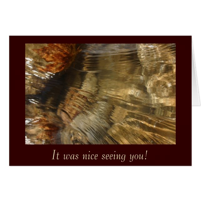 Foto van stromend riverbed (Voorkant Horizontaal)