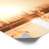Foto van Sunrise Natuur Poster (Hoek)