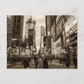 Foto van Times Square in New York City Briefkaart