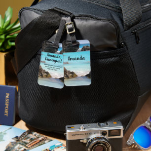 Foto van Tropical Island Coast & Zee Bagagelabel