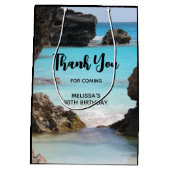 Foto van Tropical Island Coast & Zee Hartelijk dan Medium Cadeauzakje (Achterkant)