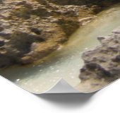 Foto van Tropical Island Coast & Zee Poster (Hoek)