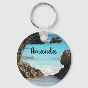 Foto van Tropical Island Coast & Zee Sleutelhanger