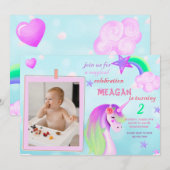 Foto van Unicorn Kaart (Voorkant / Achterkant)