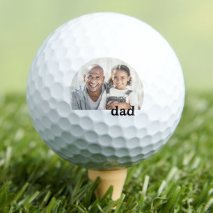 Foto van vader Vaderdag Golfballen