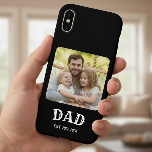 Foto van vader vastgesteld Case-Mate iPhone case