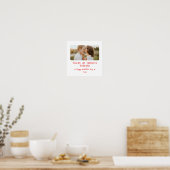 Foto van Valentijnsdag Je bent mijn favoriete man Poster (Keuken)