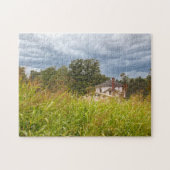 Foto van verlaten huis legpuzzel (Horizontaal)
