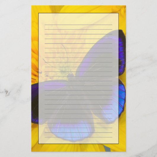 Foto van vlinder briefpapier (Voorkant)