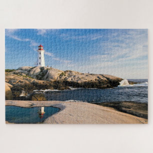 Foto van vuurtoren Puzzle Legpuzzel