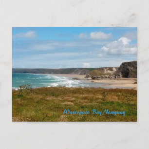 Foto van Watergate Bay Newquay Cornwall Briefkaart