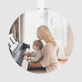 Foto van Whimsical Joy Festive Holiday Ornament (achterkant)