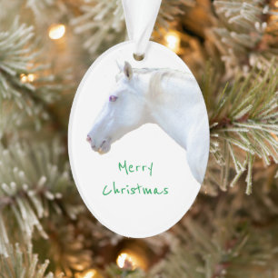 Foto van White Horse Ornament