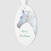Foto van White Horse Ornament (voorkant)