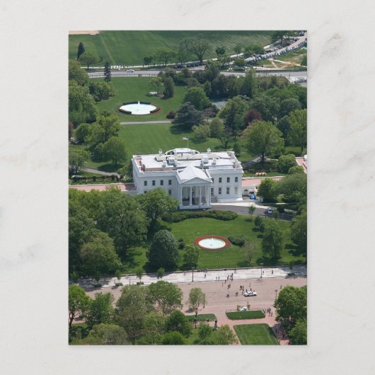 Foto van White House Aerial Briefkaart (Voorkant)