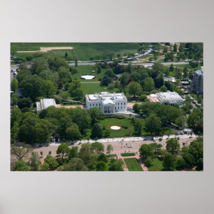Foto van White House Aerial Poster