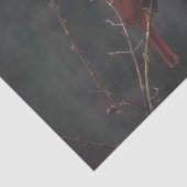 Foto van Wildlife Red Tissuepapier (Detail)