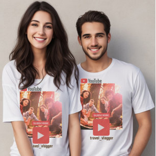 Foto van YouTube-kanaal T-shirt