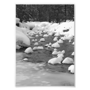 Foto van Yuba-rivier Afdruk