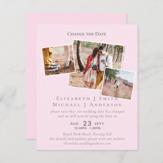 FOTO Verander de Datum plant om het even welke Geb (Voorkant / Achterkant)